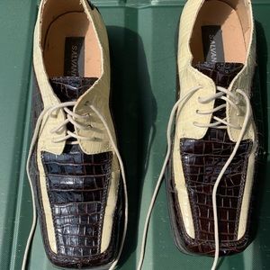 Men’s Shoes - ready to wear Brown/Cream $30
